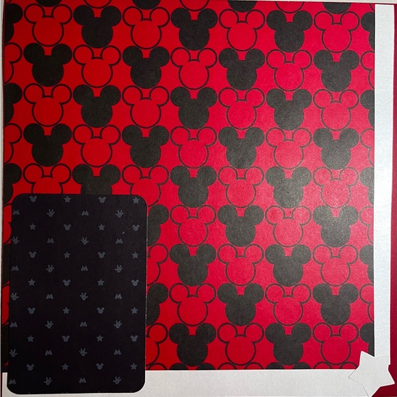 Two page Mickey Mouse layout. This is actually four pages total - Picture 9 of 11